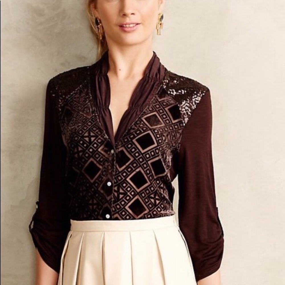 Anthropologie blouse